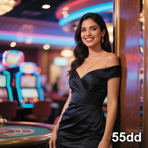 Dealer ao vivo com roleta e blackjack em mesa de cassino